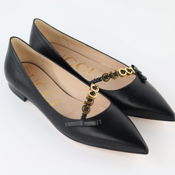 Gucci leather flats - Picture 3 of 7